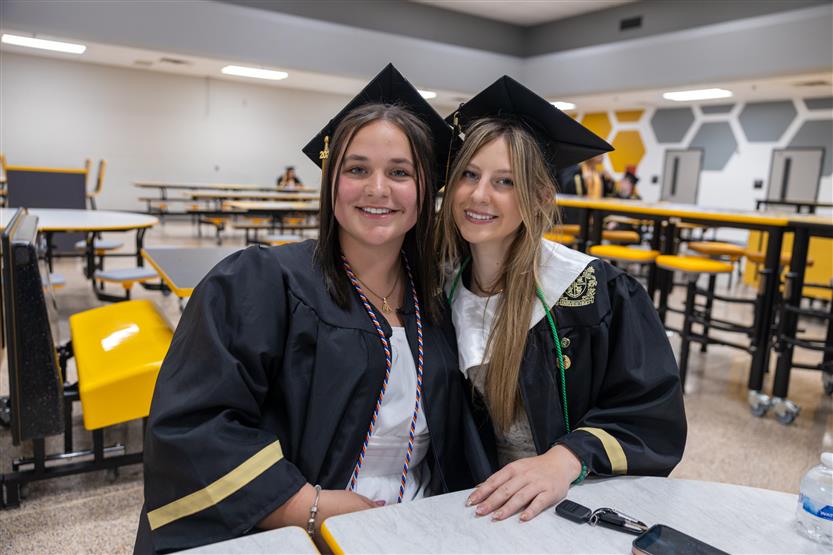 Students celebrate graduating